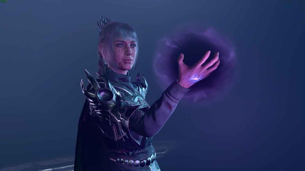 Shadowheart casting a spell in Baldur's Gate 3